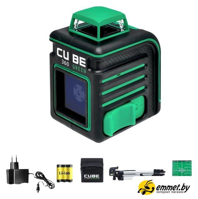 Лазерный нивелир ADA Instruments Cube 360 Green Professional Edition А00535 - фото 1 - id-p212409734