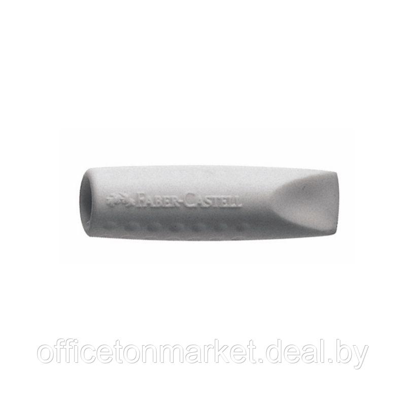 Ластик-насадка на карандаш Faber-Castell "2001", 2 шт, серый - фото 1 - id-p211489948