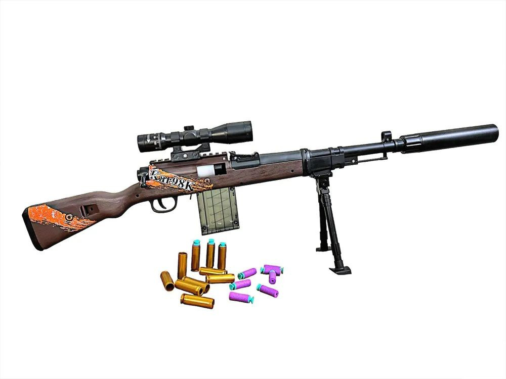Детская винтовка "KAR-98К" нерф 132 см!! - фото 7 - id-p212410059