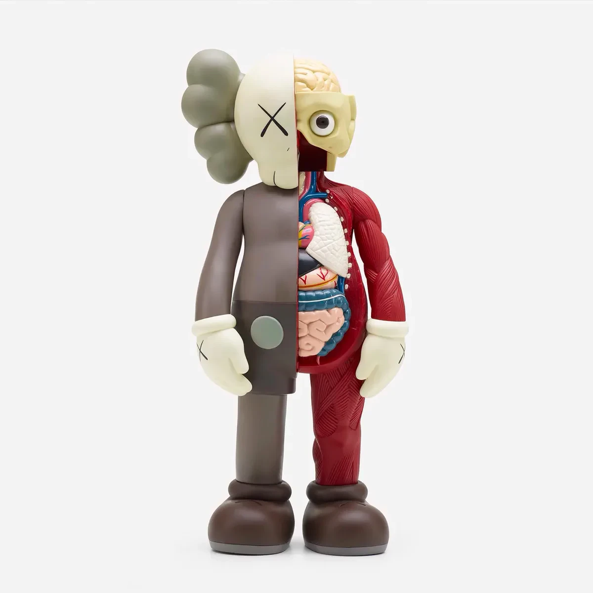Kaws Dissected Brown Игрушка 40 см - фото 5 - id-p203542238