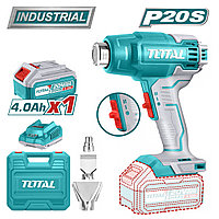 Фен строительный (термовоздуходувка) аккумуляторный TOTAL TBLI20025