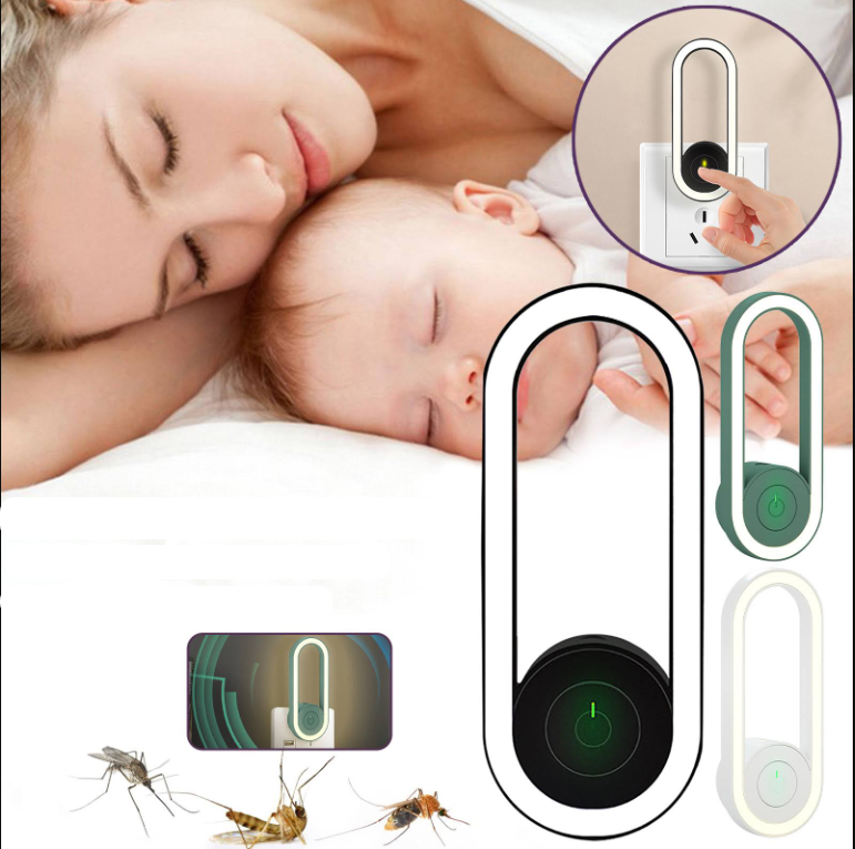 Ультразвуковой отпугиватель - ночник от насекомых Ultrasonic insect repellent night light 37%