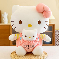 Мягкая игрушка Хэллоу Китти Hello Kitty с малышом, рост 35-40 см