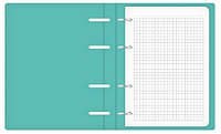 Тетрадь общая А5, 100 л. на кольцах «Леопарды» 160*210 мм, клетка