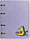 Тетрадь общая А5, 80 л. на кольцах «Полиграф Принт» 160*215 мм, клетка, «Авакотэ», фото 3