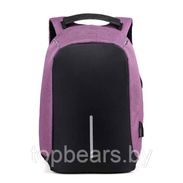 Рюкзак Bobby XL с отделением для ноутбука до 17 дюймов Антивор Фиолетовый - фото 7 - id-p212414307