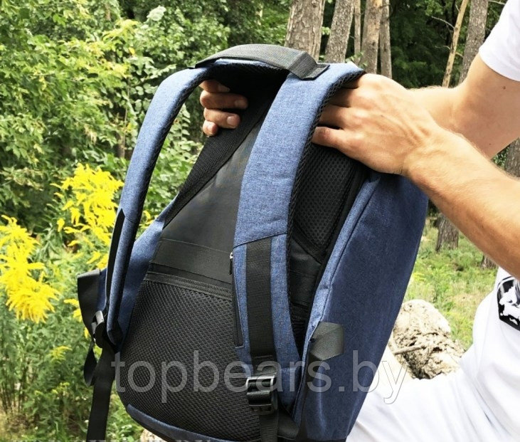 Рюкзак Bobby XL с отделением для ноутбука до 17 дюймов Антивор Фиолетовый - фото 8 - id-p212414307