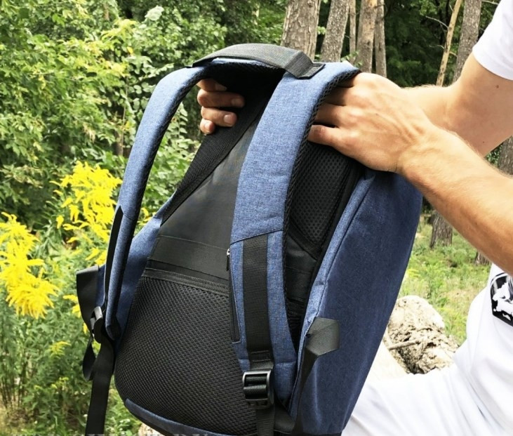 Рюкзак Bobby XL с отделением для ноутбука до 17 дюймов Антивор Фиолетовый - фото 8 - id-p120768193