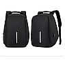 Рюкзак Bobby XL с отделением для ноутбука до 17 дюймов Антивор Черный, фото 5