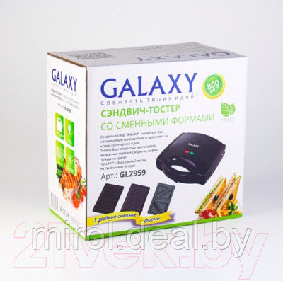 Сэндвичница Galaxy GL 2959 - фото 5 - id-p212419465