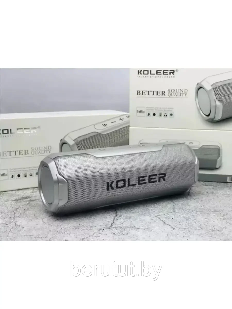 Колонка музыкальная портативная Bluetooth KOLEER S218 - фото 9 - id-p212424679