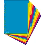 Разделитель для документов  Exacompta A4+, полипропилен, без маркировки, на 12 числовых делений, цветной, фото 3
