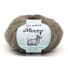 'Мохер' (Mohair) 25гр 38 бежево-серый