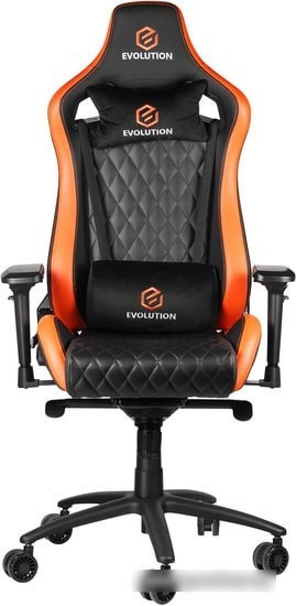 Кресло Evolution Omega (черный/оранжевый) - фото 3 - id-p212424980