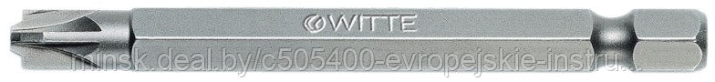 Бита комбинированная для автоматов WITTE PRO 1/4" PZ/SL2х70 мм - фото 1 - id-p212425391