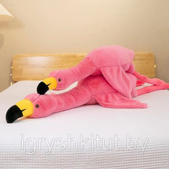Мягкая игрушка-подушка Фламинго, 130 см - фото 1 - id-p212425664