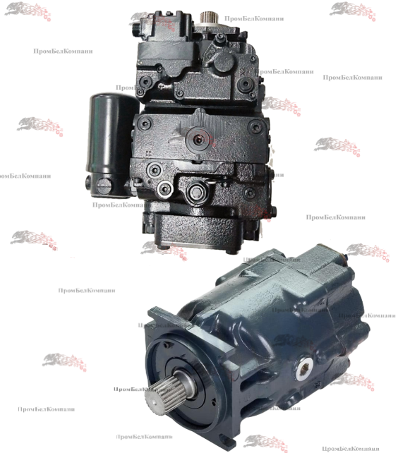 Гидроход (гидропара) комбайна Claas Lexion 650 Sauer Danfoss 90R130+ 90M100