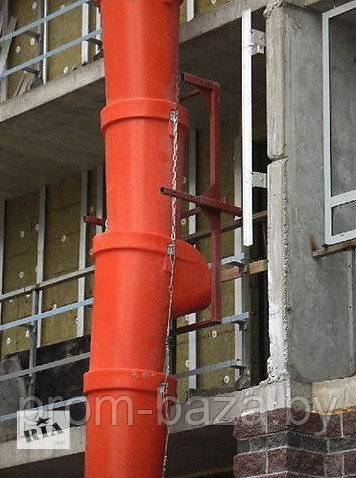 Кронштейн балконный для крепления пластикового мусоропровода к плите перекрытия - фото 4 - id-p212429266
