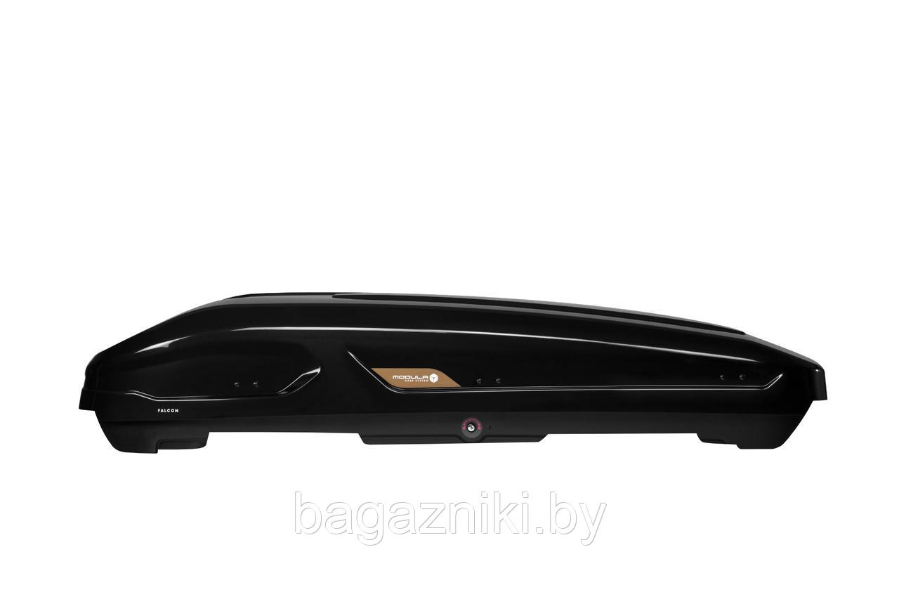Автобокс Modula Falcon 550 черный глянец (206х90х42см;550л) - фото 1 - id-p212429161