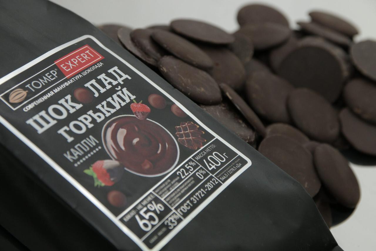 Шоколад Томер Горький 65% какао, 500г - фото 1 - id-p212433976
