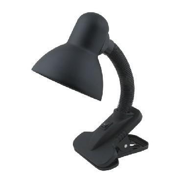 Настольная лампа на прищепке UNIEL TLI-206 черный светильник для школьника - фото 1 - id-p212056353