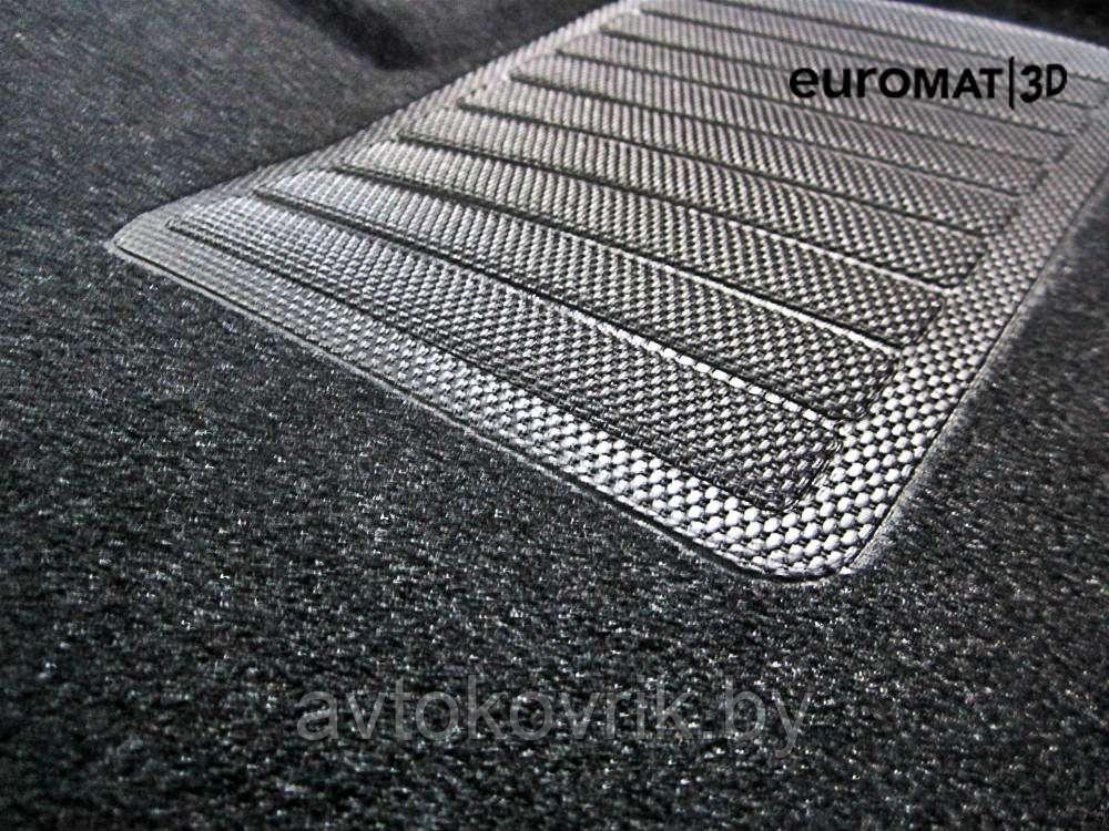 3D коврики для OMODA C5 текстильные (ворсовые) Черные - фото 2 - id-p212435776