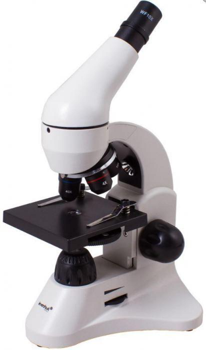 Детский школьный микроскоп для детей LEVENHUK RAINBOW 50L MOONSTONE Лунный камень - фото 1 - id-p208274750