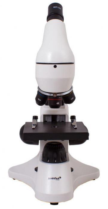 Детский школьный микроскоп для детей LEVENHUK RAINBOW 50L MOONSTONE Лунный камень - фото 3 - id-p208274750