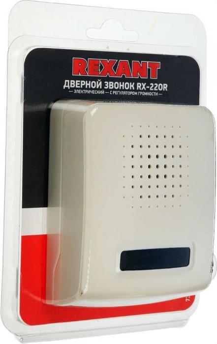 REXANT (73-0110) Звонок электрический 220 вольт с регулятором громкости - фото 2 - id-p209252593