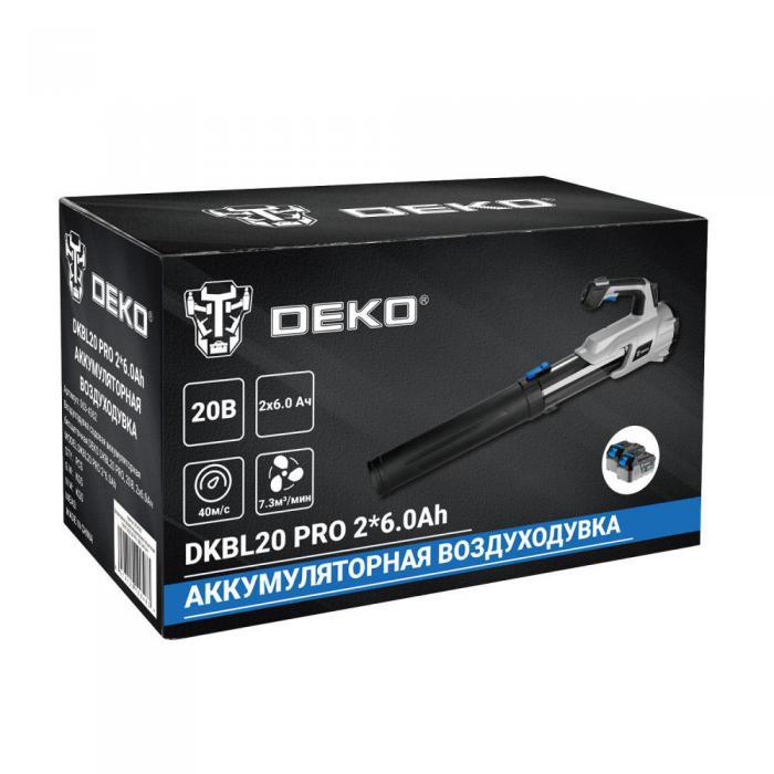 Воздуходувка аккумуляторная DEKO DKBL20 PRO - фото 8 - id-p211491925