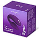 Смарт-вибромассажер для пар We-Vibe Sync 2 фиолетовый, фото 5