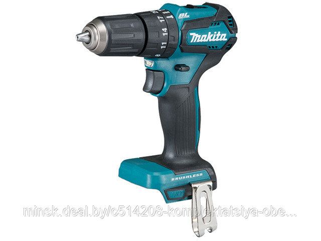 Аккум. ударная дрель-шуруповерт MAKITA DHP 485 Z в кор. (18.0 В, БЕЗ АККУМУЛЯТОРА, 2 скор., 50 Нм, шурупы до - фото 1 - id-p212439814