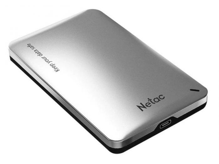 Внешний корпус Netac WH12 для HDD/SSD 2.5 SATA - USB3.0 Silver NT07WH12-30AC - фото 1 - id-p211959943
