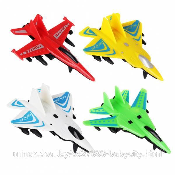 самолет истребитель pull-back