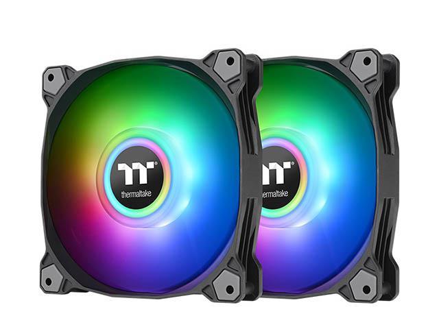 Вентилятор Thermaltake Fan Tt Pure Duo 12 ARGB Sync (2 Pack) CL-F115-PL12SW-A - фото 1 - id-p211960686