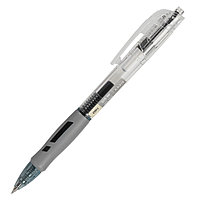 Ручка роллер "Arris", 0.5 мм, прозрачный, стерж. черный