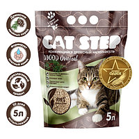 Наполнитель CAT STEP Wood Original 5 л