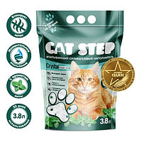 Силикагелевый наполнитель Cat Step Fresh Mint 3.8 л