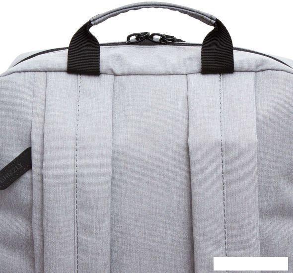 Городской рюкзак Grizzly RQL-313-1 (черный/серый) - фото 6 - id-p209926986
