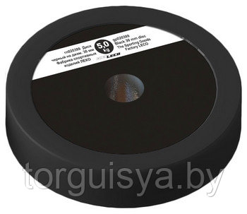Диск 5 кг Leco черный на диам. 30 мм гп020399, фото 2