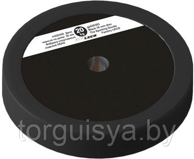 Диск 20 кг Leco черный на диам. 30 мм гп020305 - фото 1 - id-p30195397