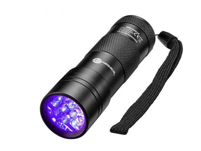 Ультрафиолетовый фонарик ZDK Petsy U12 ручной фонарь на батарейках - фото 1 - id-p212056431