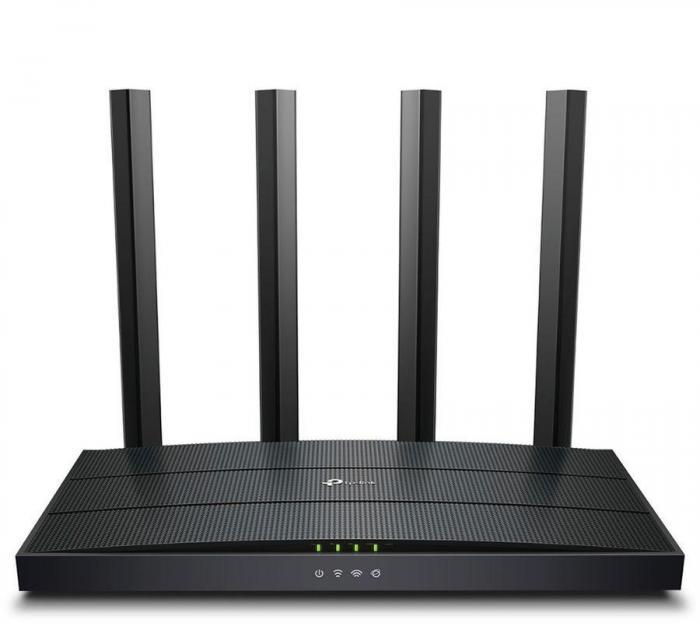 Wi-Fi роутер TP-LINK Archer AX12, AX1500, черный - фото 1 - id-p211721551