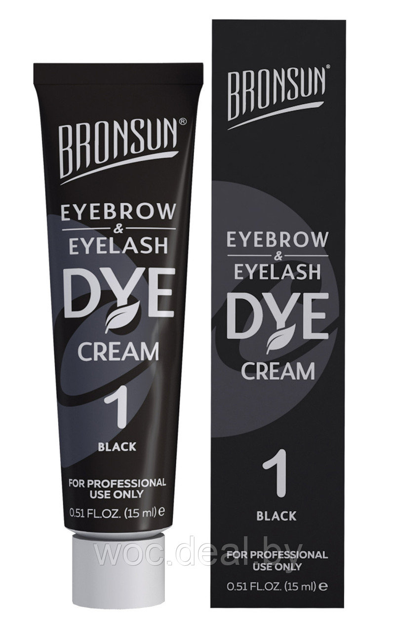 Bronsun Крем-краска для бровей и ресниц Dye Cream, 15 мл - фото 1 - id-p212444015