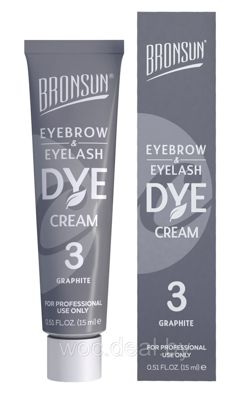Bronsun Крем-краска для бровей и ресниц Dye Cream, 15 мл - фото 1 - id-p212444017