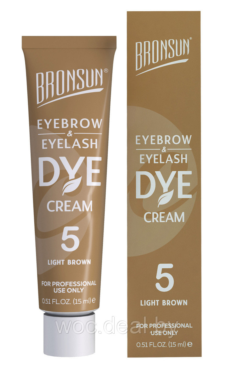 Bronsun Крем-краска для бровей и ресниц Dye Cream, 15 мл - фото 1 - id-p212444019