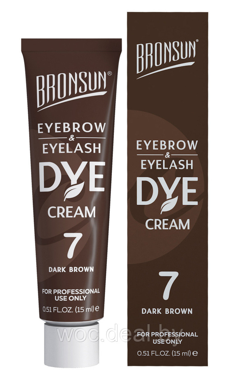 Bronsun Крем-краска для бровей и ресниц Dye Cream, 15 мл - фото 1 - id-p212444021