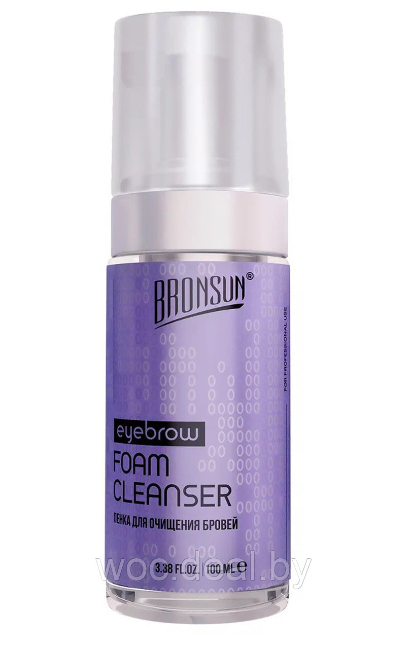 Bronsun Пенка для очищения бровей Foam Cleanser, 100 мл - фото 1 - id-p212444022