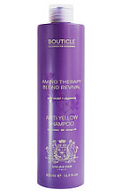 Bouticle Шампунь с анти-желтым эффектом для осветленных и седых волос Blond Revival Amino Therapy, 500 мл