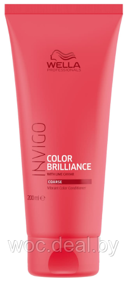Wella Бальзам для окрашенных жестких волос Color Brilliance Invigo, 200 мл - фото 1 - id-p212444084